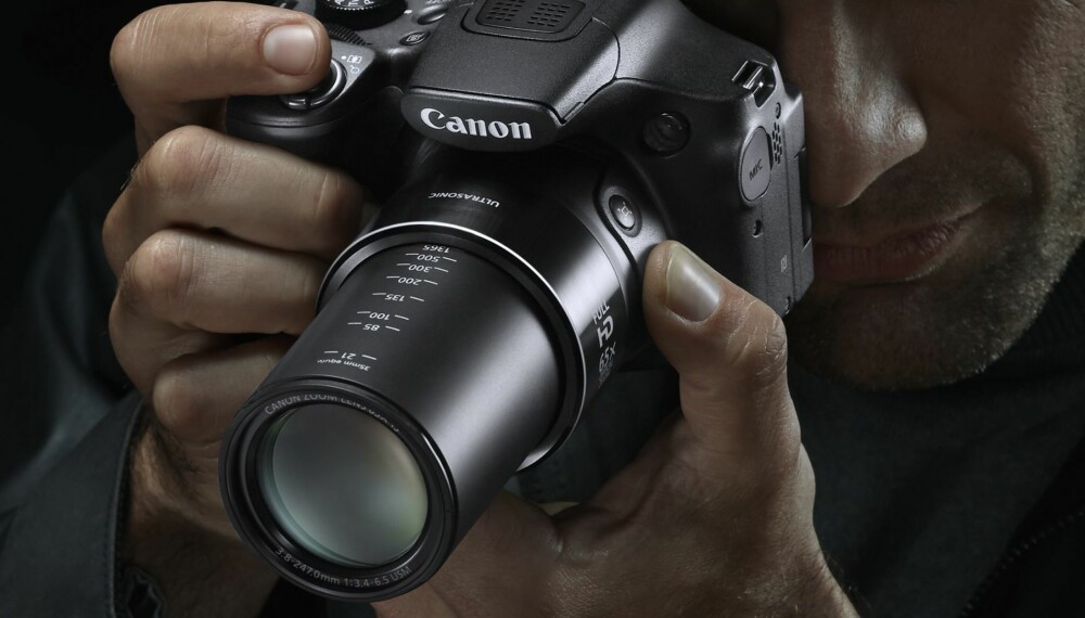 MEGAZOOM: Canon PowerShot SX60 HS har en optisk zoom på hele 65x.