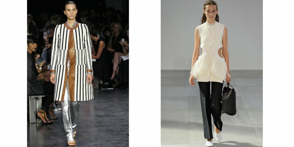 PÅ CATWALKEN: Eline kommer til å la seg inspirere av vår- og sommerkolleksjonene til Altuzarra og Céline.