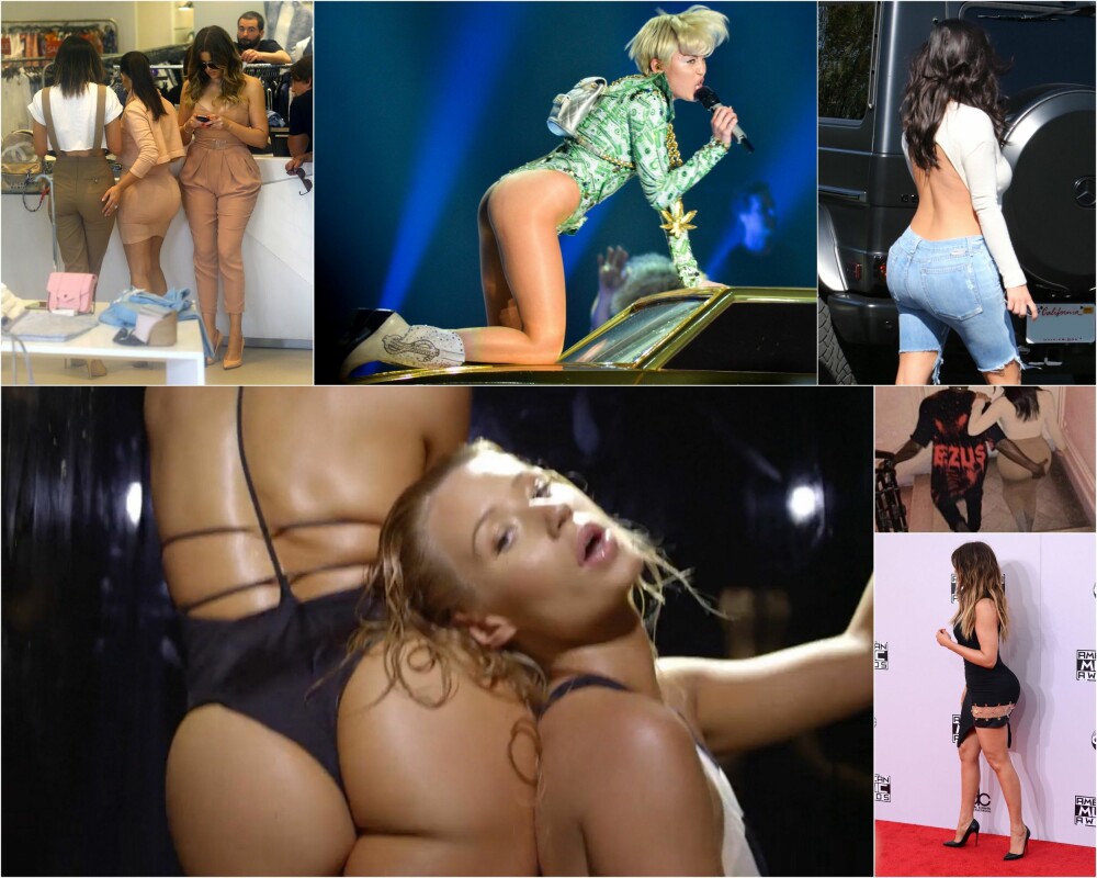 RUMPAS ÅR: At bakdelen, og gjerne en stor en sådan, var i fokus 2014 er det liten tvil om. Både Kardashian-søstrene, Miley Cyrus med sin "twerking" og musikkvideoen til Jennifer Lopez og Iggy Azalea "Booty" kan ta mye av æren for det.