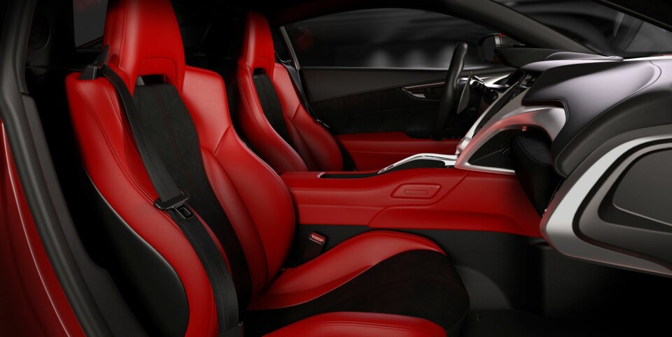 Nye Honda NSX. FOTO: Honda