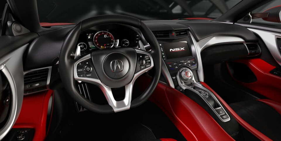 Nye Honda NSX. FOTO: Honda