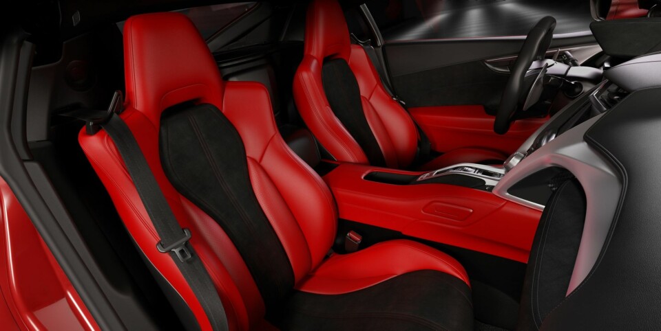 Nye Honda NSX. FOTO: Honda