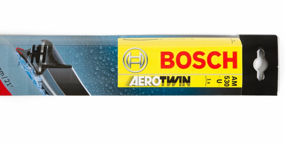 BEST: Viskerne fra Bosch er best i test, men de er også dyre. FOTO: NAF/ADAC