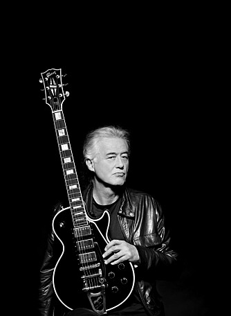 BESTISEN: Led Zeppelin-gitarist Jimmy Page er Ross Halfins bestekompis. 