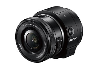 KIT: Sony QX10 kan kjøpes sammen med et 16-50 mm objektiv. Prisen for kittet er i skrivende stund 3894 kroner.