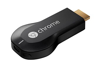 CHROMECAST: Google Chromecast er bare en enkel liten pinne som plugges inn i HDMI-porten på TV-en din.