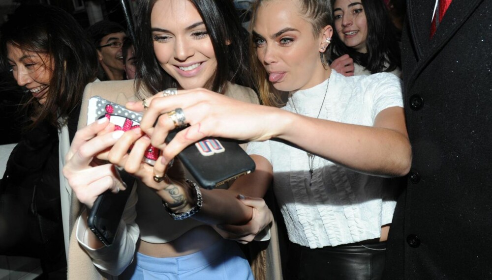 INSTAGIRL: Kendall Jenner og Cara Delevingne er begge eksempler på den nye modellgenerasjonen, eller motefenomenet, «Instagirl». 