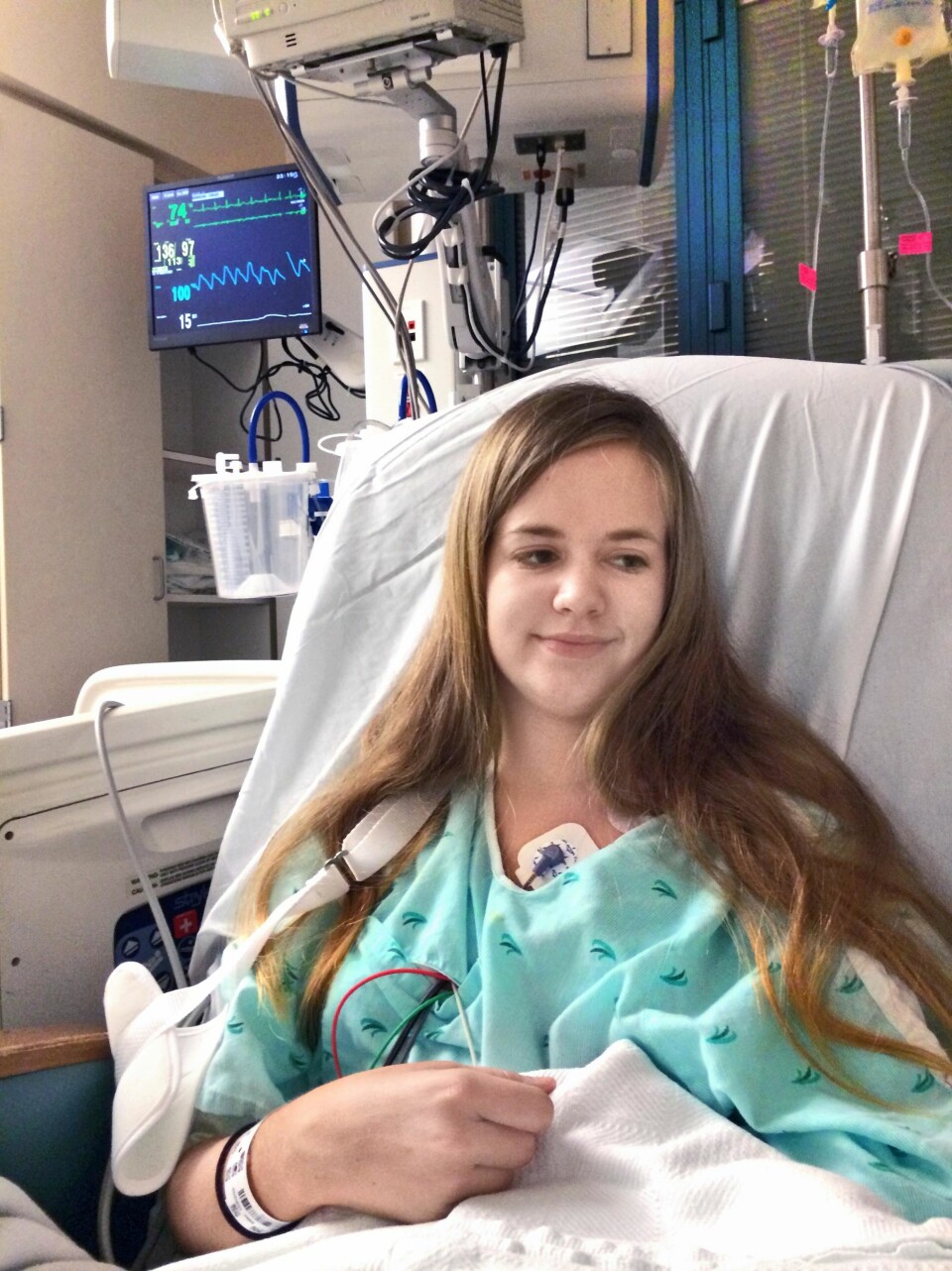 PASIENT: Birgitte måtte gjennom mange sykehusdøgn i Karibia, USA og Norge etter at hun ble skadet.