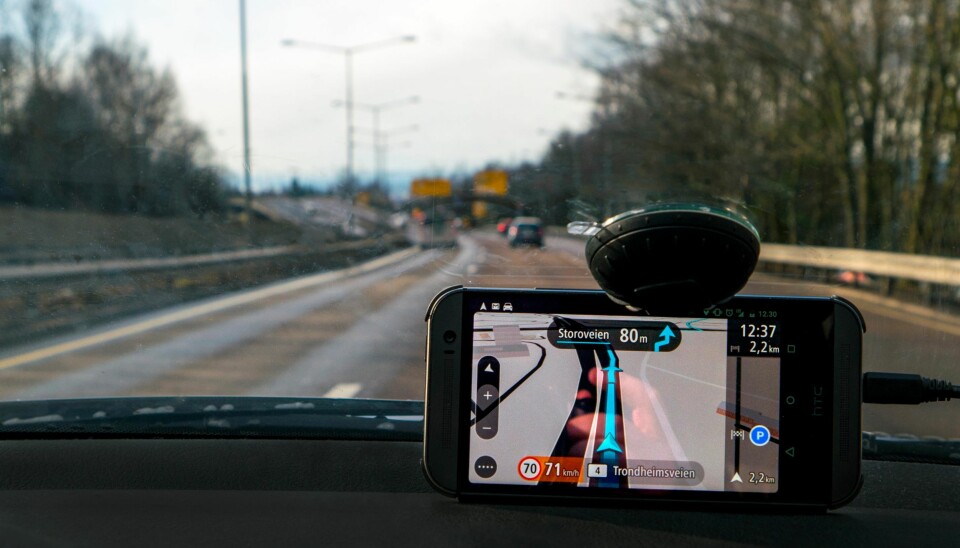 INFORMATIVT: Vi synes TomTom Go Mobile er både oversiktlig og informativ.