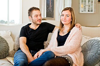 SAMMEN I SORGEN: Kjærligheten mellom Cecilie Revheim (27) og Idar André Olsen (33) er litt sterkere etter at de mistet sin sønn. 