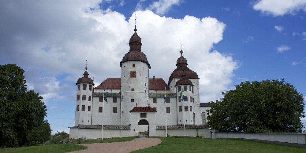 STASBOLIG: Läckö slott ble opprinnelig bygget for å være konge- og biskopsborg.