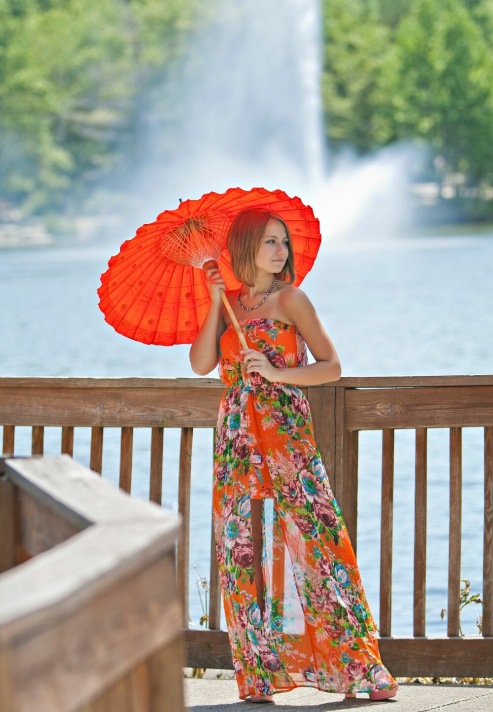 MAXI-KJOLE: Den perfekte maxi-kjolen kan man regelrett bo i, hele sommeren.