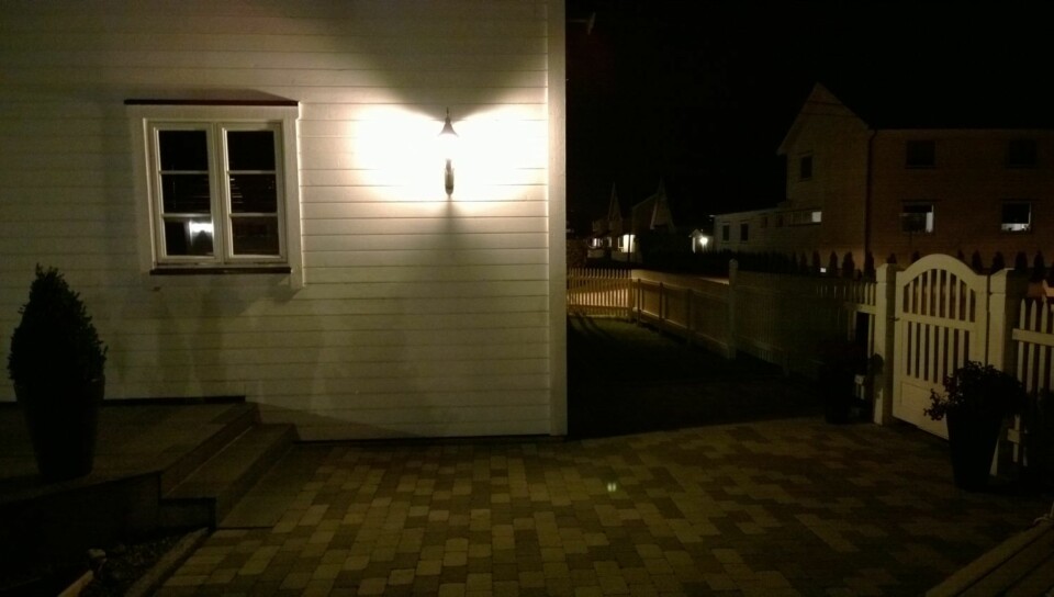 NATT: Dette bildet er tatt uten blits og med manuelle innstillinger.