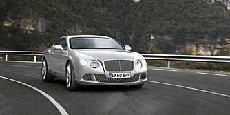 MER SPORTY: Bentley Continental GT blir enda litt friskere. FOTO: Bentley
