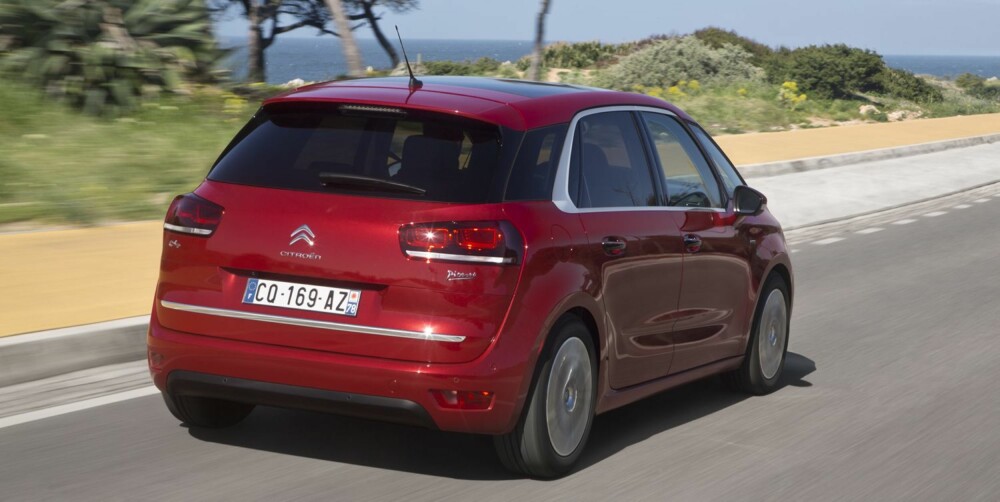 KOMPAKT: C4 Picasso er en kompakt MPV. FOTO: Citroën KOMPAKT: C4 Picasso er en kompakt MPV. FOTO: Citroën