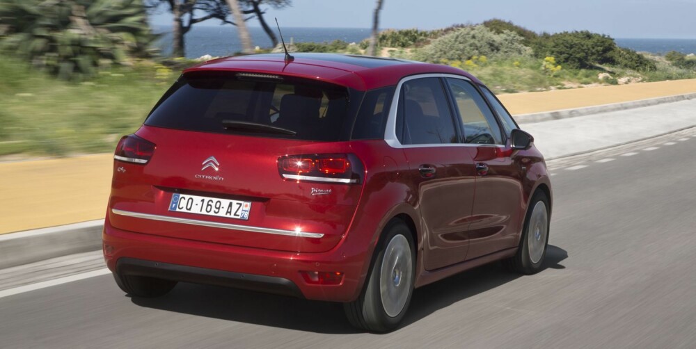 KOMPAKT: C4 Picasso er en kompakt MPV. FOTO: Citroën