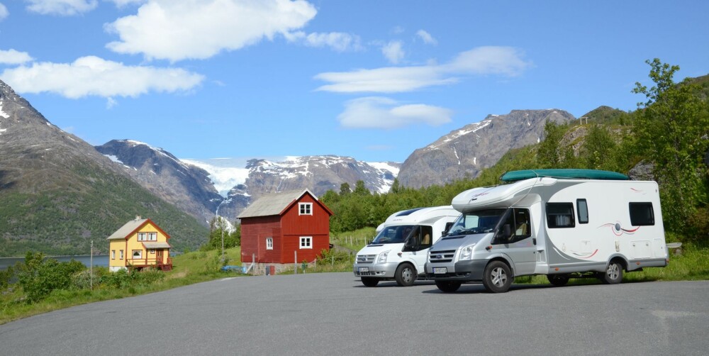 NYDELIG PLASS: Stetind i Stedfjordbotnen i Tysvær, Nordland.