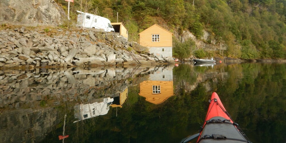 FOLKESKIKK: Når Lauritzen er padlesugen og ber pent om p-tillatelse på privat plass, ordner det seg alltid.