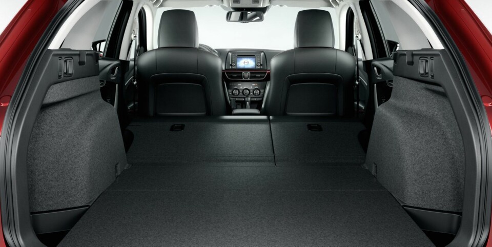 Bilene med kraftige motorer og mye utstyr