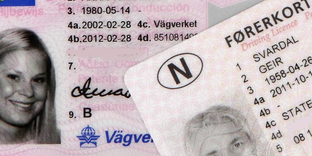 STOR FORSKJELL: Norge er blant de dyreste landene i verden å ta førerkort i. I Sverige ligger snittprisen på rundt 17 000 kroner, mot 30 000 kroner her i Norge.