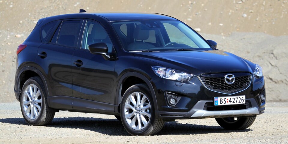 NOMINERT: Mazda CX-5. FOTO: Petter Handeland