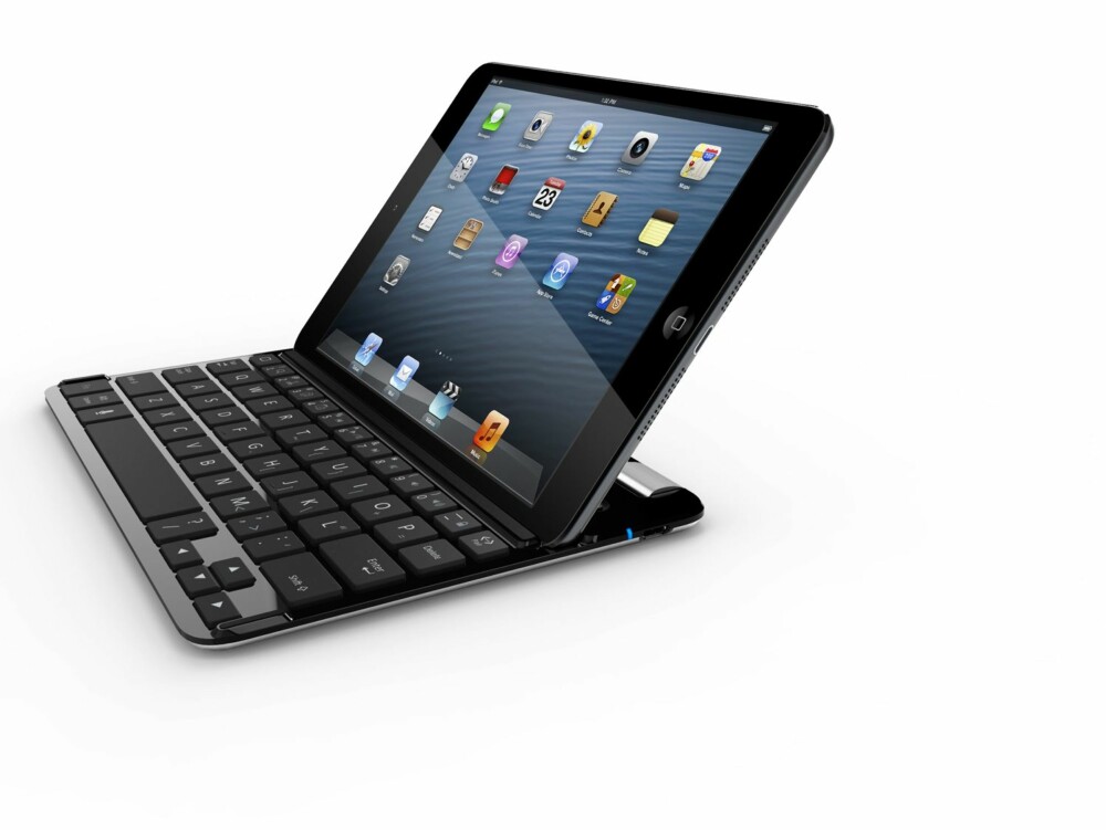 KOMFORTABELT: Belkin er ute med et tastatur til iPad mini som de hevder skal ha god skrivekomfort.