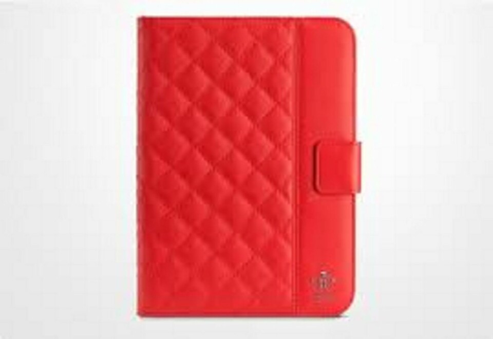 FEMI: Belkin Quilted Verve Tab Folio er en liten veske som har fått et minimalistisk design med en vattert overflate.