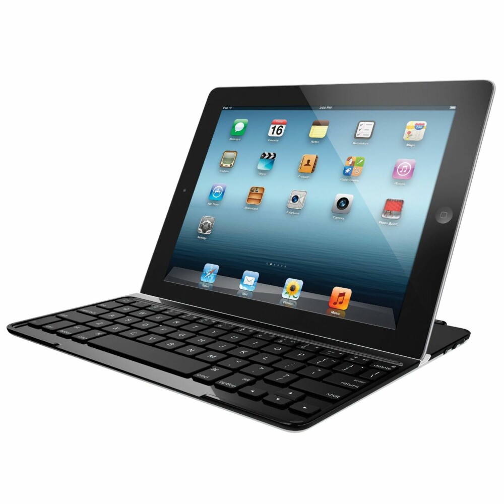MINI: Logitech har laget en miniversjon av sitt populære tastatur for store-iPad. Versjonen til iPad mini heter Logitech Ultrathin Keyboard Cover.