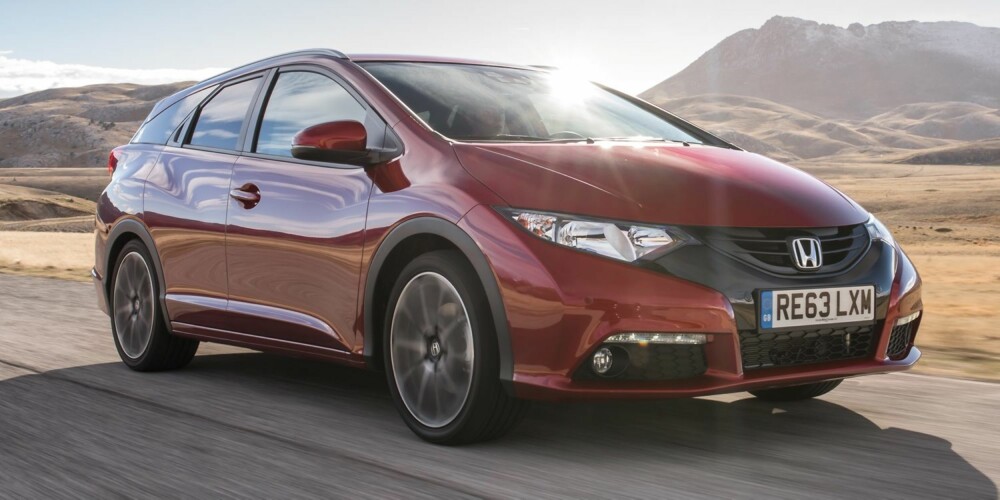 NESTE ÅR: Honda Civic Tourer er ventet til Norge tidlig neste år. FOTO: Honda NESTE ÅR: Honda Civic Tourer er ventet til Norge tidlig neste år. FOTO: Honda