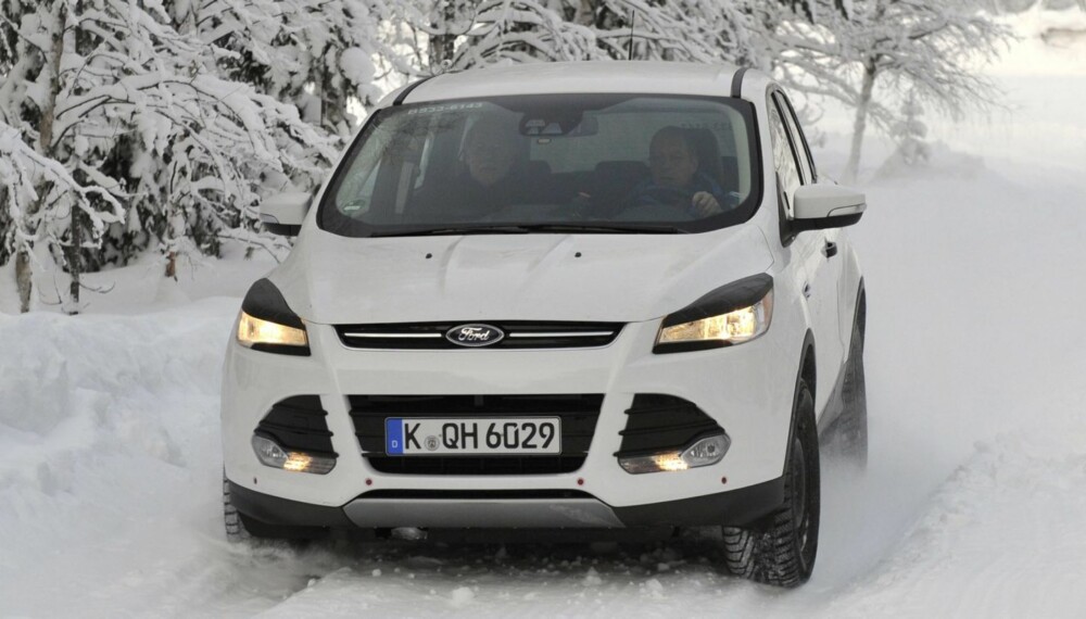 BEST: Ford Kuga er best på sikkerhet av de kompakte SUV-en, ifølge det uavhengige testorganet EuroNCAP. FOTO: Ford