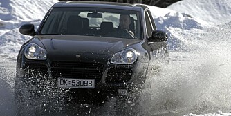 PORSCHE CAYENNE: Ikke pen, men relativt få feil. FOTO: Terje Bjørnsen