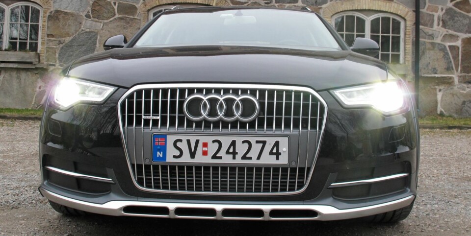- Med firehjulstrekk er Audi A6 på sitt aller beste