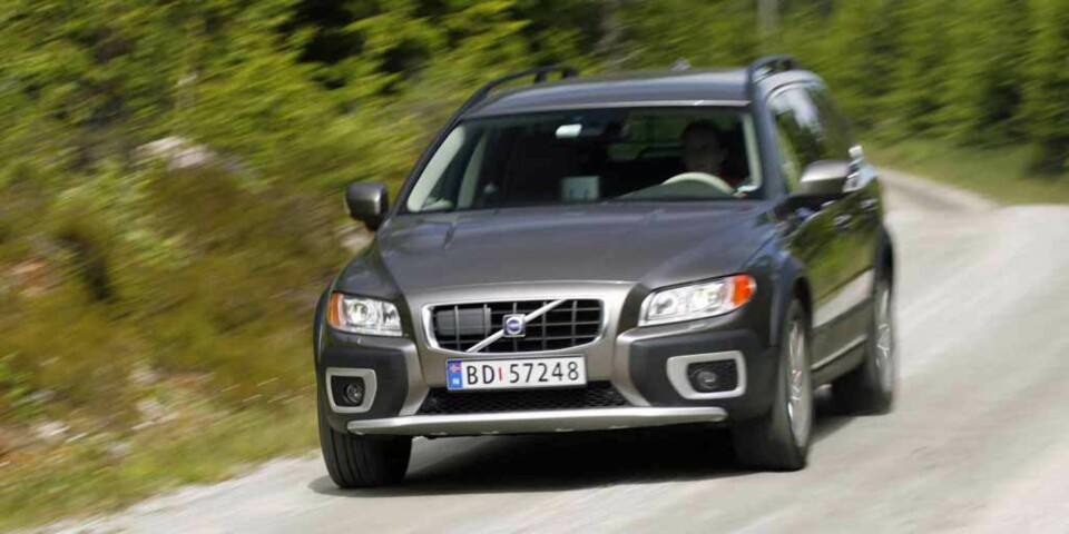 CROSS COUNTRY: Volvo XC70. FOTO: HM Arkiv