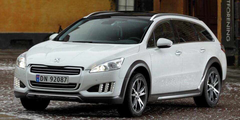 RXH: Peugeot 508 RXH. FOTO: Egil Nordlien, HM Foto