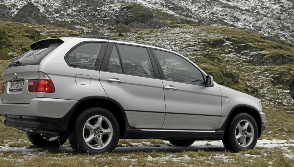 BMW X5 er attraktiv med tre-liters seksere.