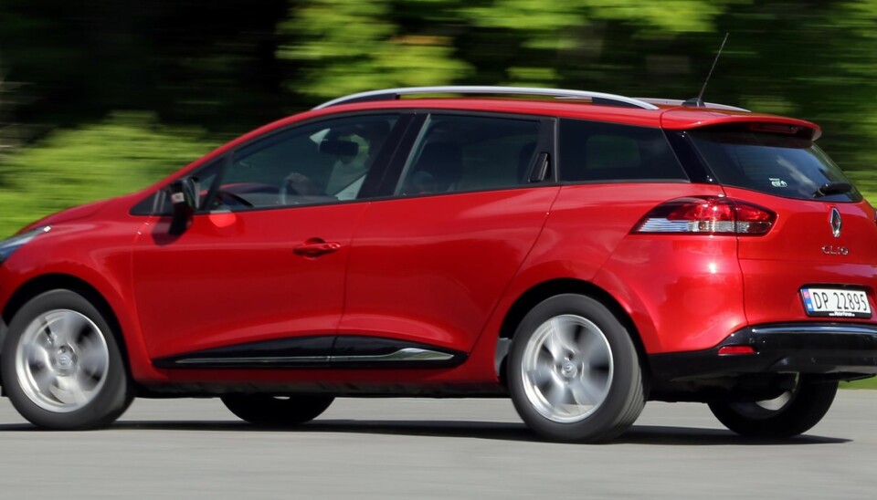DEN BILLIGSTE: Renault Clio Sport Tourer er Norges billigste nye stasjonsvogn. Prisen starter på 170 000 kroner.