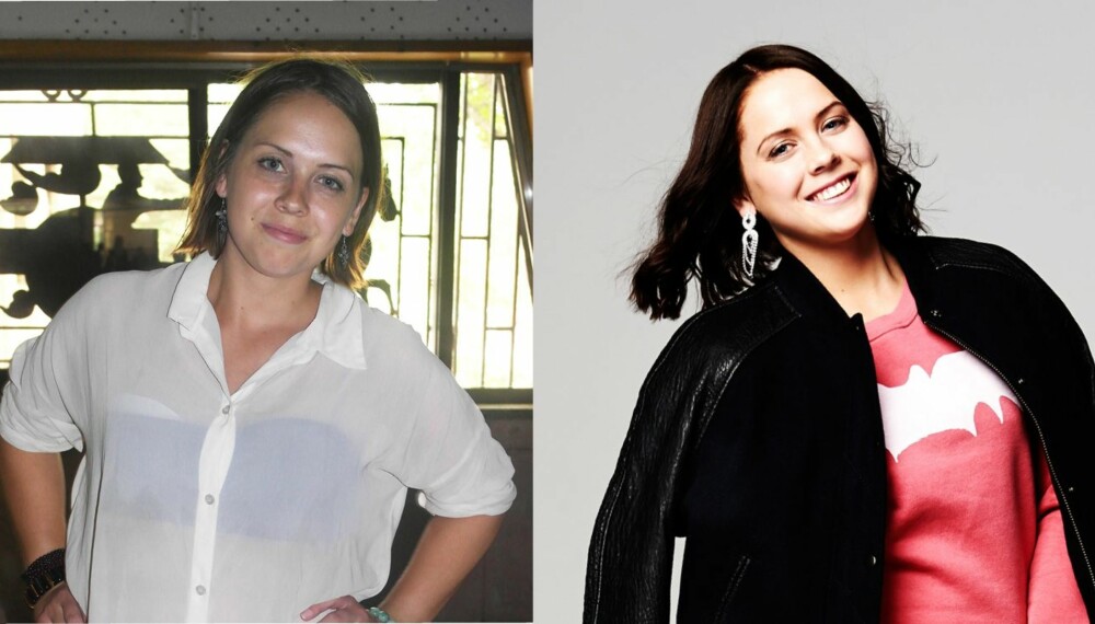 BLE NY: Kamille-leser Silje Wik Hagen (22) fikk en real makeover. Til venstre: Sånn så Silje ut før Kamilles makeover. Til høyre: Resultatet ble strålende!