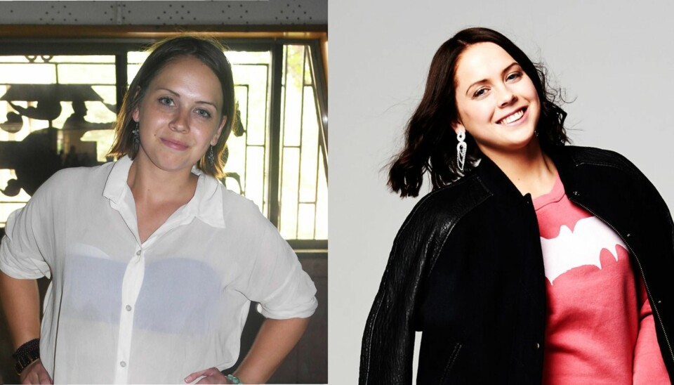BLE NY: Kamille-leser Silje Wik Hagen (22) fikk en real makeover. Til venstre: Sånn så Silje ut før Kamilles makeover. Til høyre: Resultatet ble strålende!