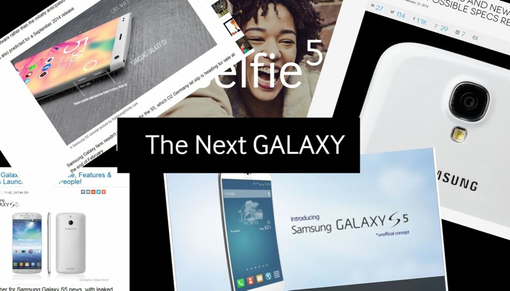 GALAXY S5: I kveld lanseres trolig Samsungs nye toppmobil Samsung Galaxy S5.