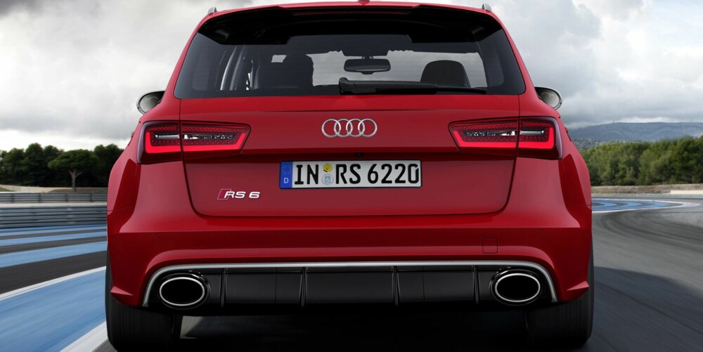 HEFTIG: Audi RS6 Avant. FOTO: Audi