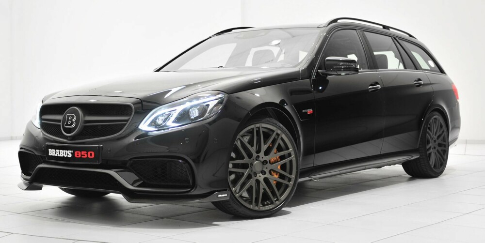 BEGRENSET: Bilen har så mye dreiemoment at Brabus har satt elektronisk begrensnin av hensyn til motorens levetid. FOTO: Brabus