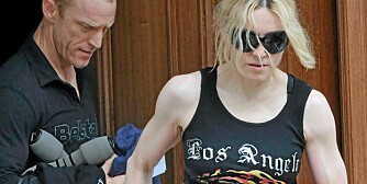 BESATT: Madonna har blitt helt besatt på å trene og holde seg så ung som mulig.