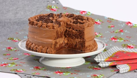 Sjokoladekake Langpanne Wenche