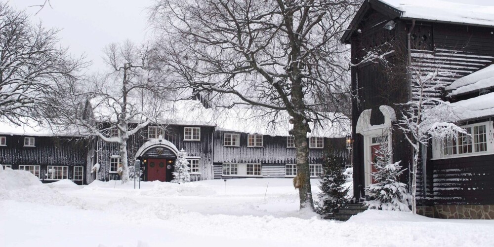 VINTERIDYLL: Lysebu hotell byr på magisk stemning i vinterhalvåret!