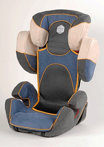 SIKRING AV BARN I BIL: Comfort Pro fra Kiddy er en bilstol beregnet for barn i førskolealder og barn med en vekt på mellom 9 og 36 kilo.