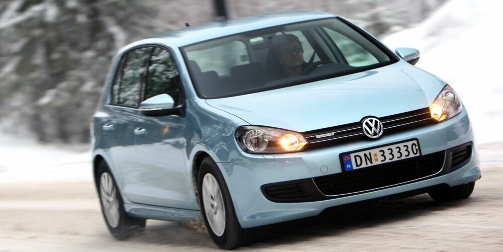 SALGSVINNER: VW Golf av sjette generasjon solgte i bøtter og spann som ny og er populær som brukt. FOTO: Egil Nordlien, HM Foto SALGSVINNER: VW Golf av sjette generasjon solgte i bøtter og spann som ny og er populær som brukt. FOTO: Egil Nordlien, HM Foto