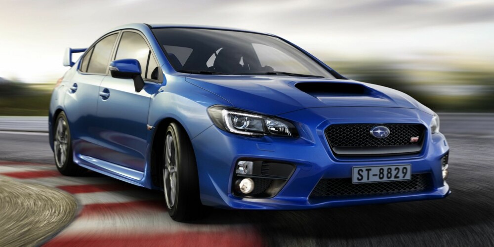 AVGIFTSRAMMET: Også Evo-konkurrenten Subaru WRX STI rammes hardt av avgiftene. Pris Norge: 879 900,-. Pris Sverige: Fra 379 000,- AVGIFTSRAMMET: Også Evo-konkurrenten Subaru WRX STI rammes hardt av avgiftene. Pris Norge: 879 900,-. Pris Sverige: Fra 379 000,-