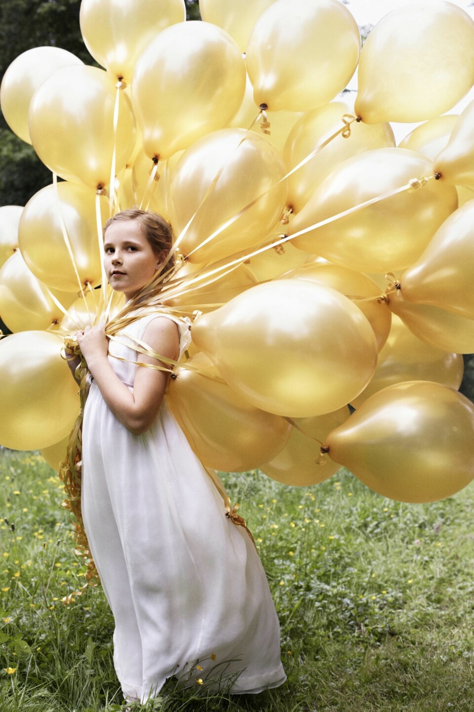 BALLONG-PRINSESSEN: Ingrid Alexandra er i ferd med å bli en stor jente! 21. januar 2014 fylte hun 10 år.