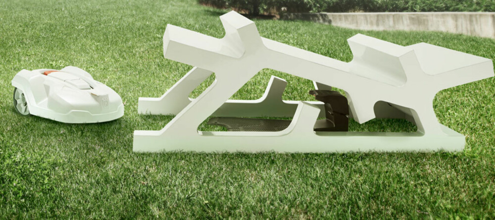 SKULPTURELT: Tyske J. Mayer H har laget en modell basert på designet av en rasteplass i Georgia.
