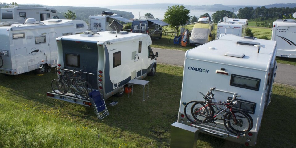 STELLPLATZ: Wohnmobilstellplatz Panorama nær Enderndorf er en perle. FOTO: Geir Svardal